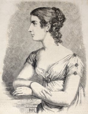 Stephanie de Behauernais, Grand Duchess of Baden clipart