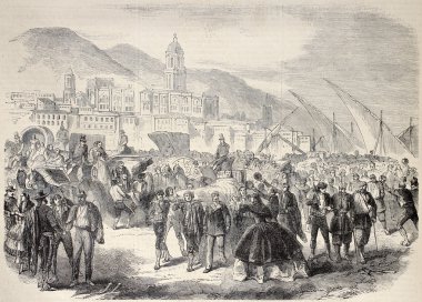 yaralı askerlerin Malaga