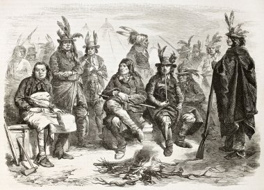 Delaware Indians clipart