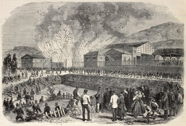 Tren İstasyonu, yangın