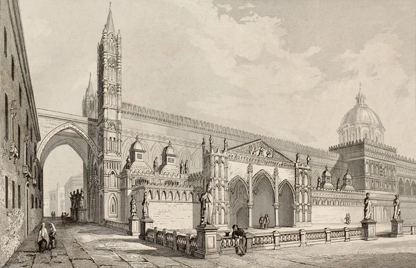 Catedral de Palermo bis — Fotografia de Stock
