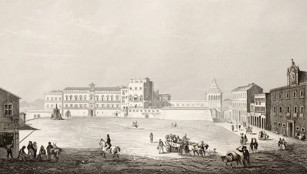 Ларго дель Реал Палаццо — стоковое фото