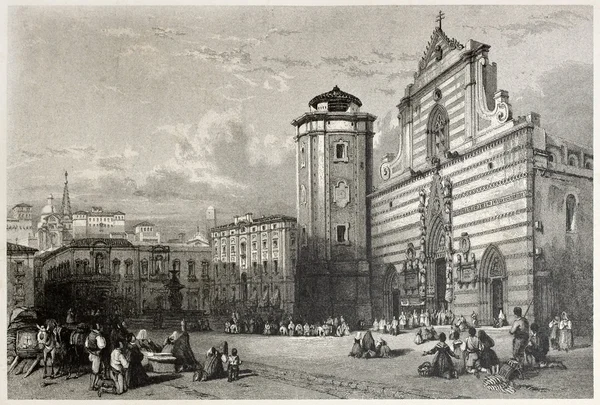Duomo Meydanı — Stok fotoğraf