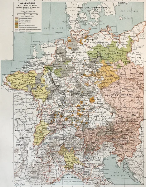 Alemania y el norte de Italia — Foto de Stock