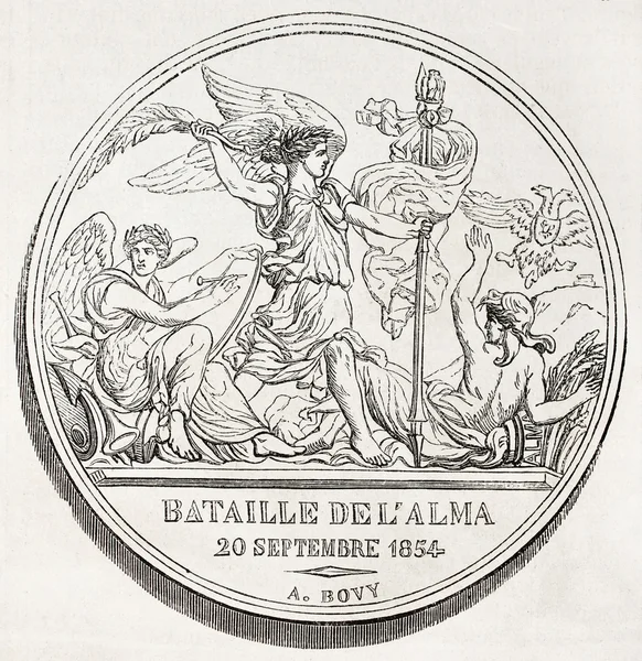 Médaille de la bataille d'Alma — Photo