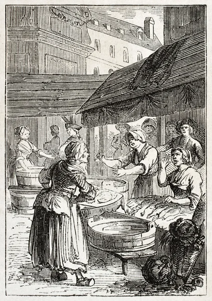 Fischmarkt — Stockfoto