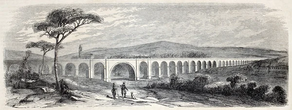 Nabresina viaduct — Stock Photo, Image