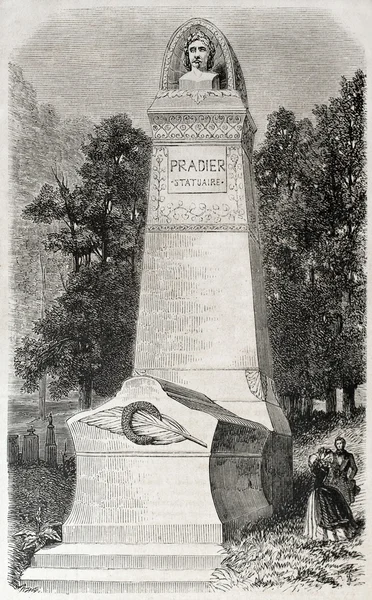 Pradier monument — Stockfoto