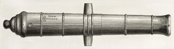 Cannone cinese — Foto Stock