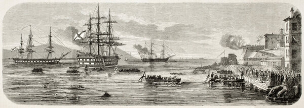 Landing in Villafranca