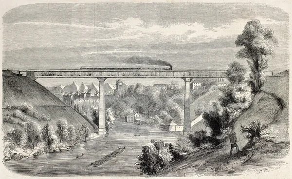 Railway viaduct — Stock Photo, Image