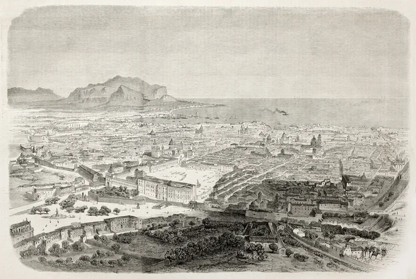 Vista de Palermo — Fotografia de Stock