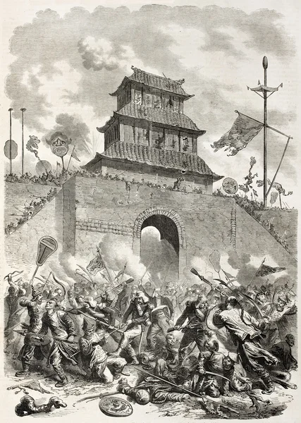 Guerra de China — Foto de Stock