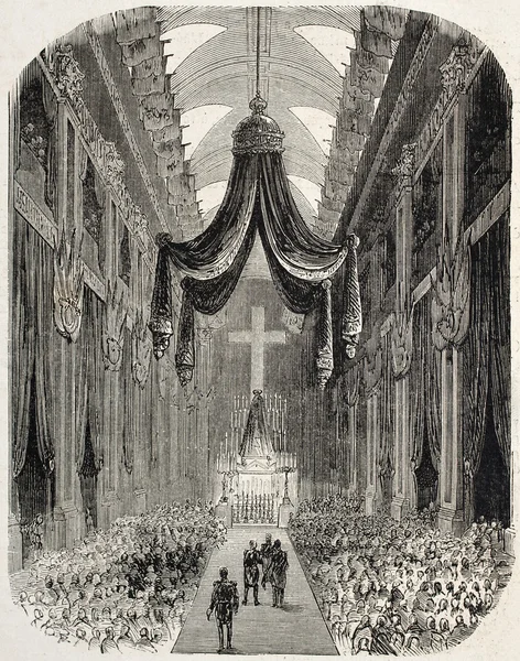 Jerome Bonaparte funerale — Foto Stock