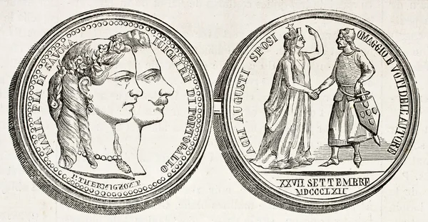 Medalia Suveranilor Portughezi — Fotografie, imagine de stoc