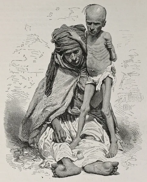 Algérie famine bis — Photo