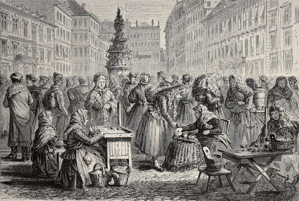 Brünner Markt — Stockfoto