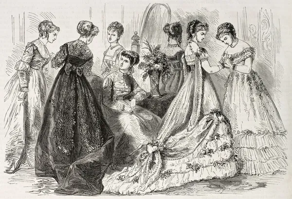 Мода 1868 — стоковое фото
