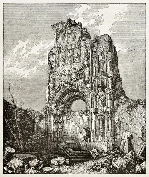 Ruiny klasztoru — Zdjęcie stockowe