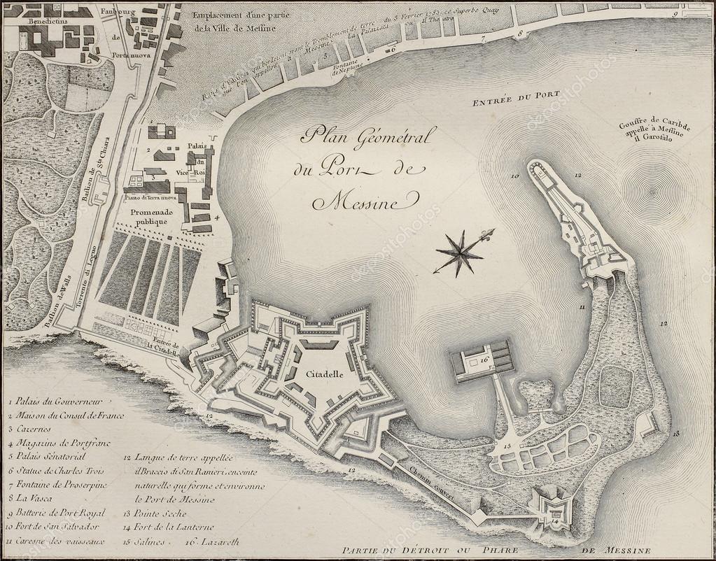 Created bt Beaublé published on Voyage Pittoresque de Naples et de Sicilie J C R de Saint Non Impr de Clousier Paris 1786 — Foto di marzolino