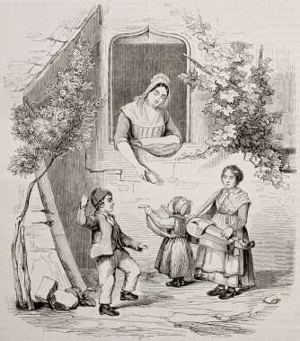 Piedmontese çocuk