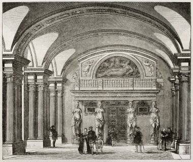 Caryatids hall