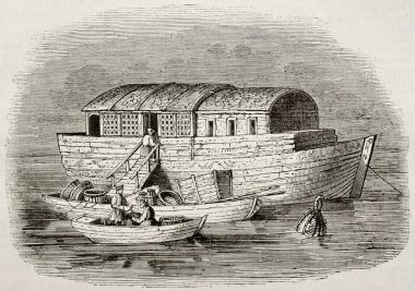 Balık tüccarlar tekne