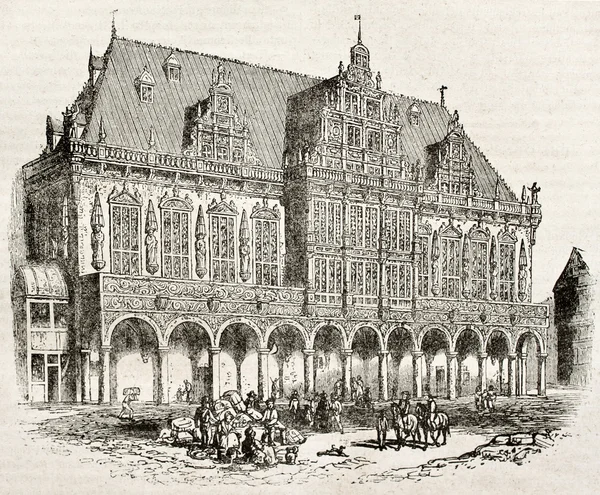 Ayuntamiento de Bremen — Foto de Stock