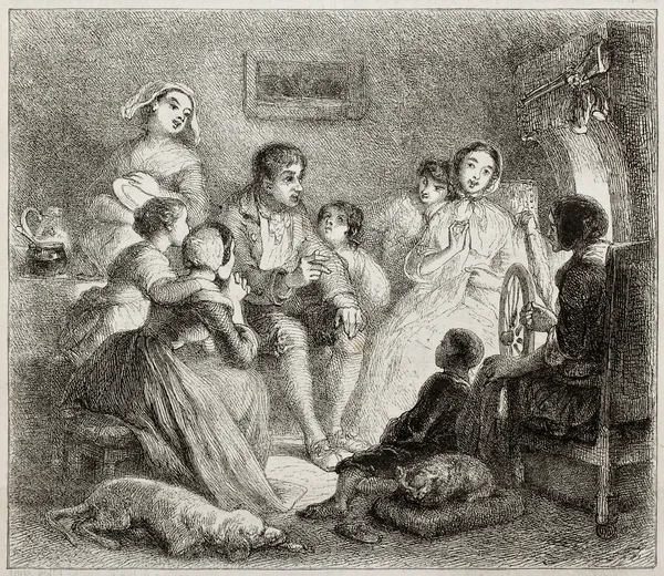 bir hikaye anlatmaya