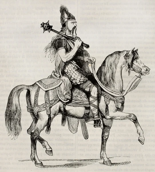 法兰克人的骑士 — 图库照片