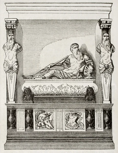 Guillaume du Bellays påstående mausoleum — Stockfoto