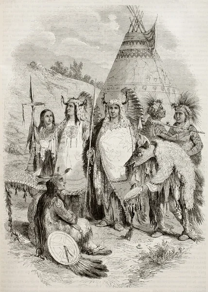 Nativi americani — Foto Stock