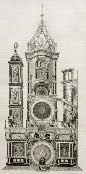 Strasbourg astronomiska uret — Stockfoto