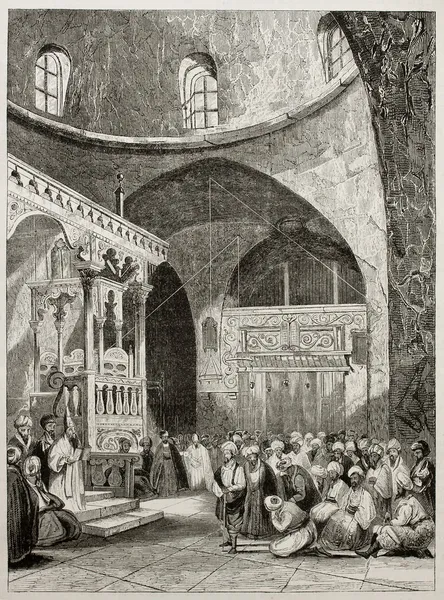 Synagogue interior — Stock Photo, Image