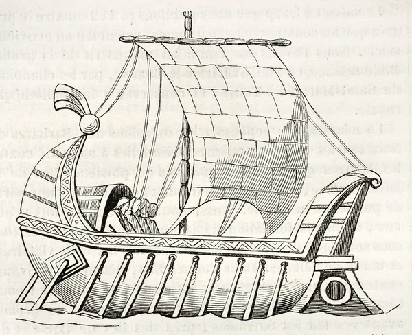 Франкское судно — стоковое фото