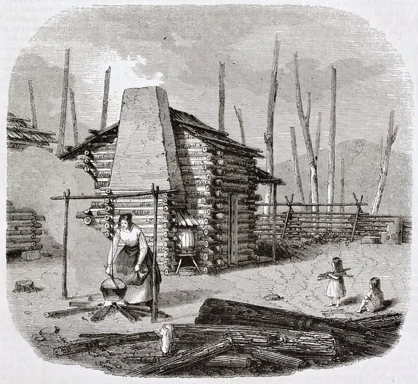 Pioneers hut — Stock Photo, Image