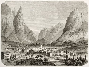 ormandaki eski görünümü saou Köyü