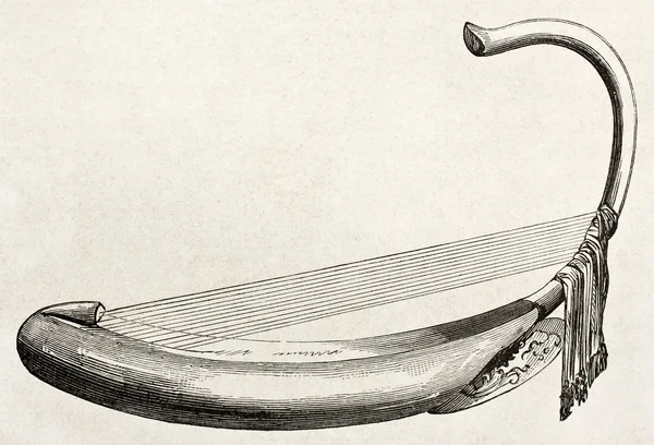 Burmese harp — Stock Photo, Image