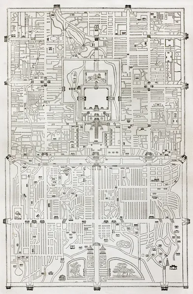 Beijing plan — Stock Photo, Image