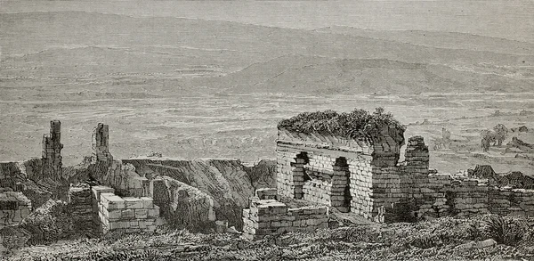 Ephesus gymnasium ruins — Stock Photo, Image