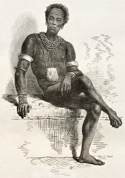 Człowiek Afrykański — Zdjęcie stockowe