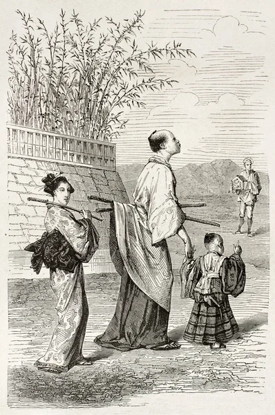 Dziecko samuraj — Zdjęcie stockowe