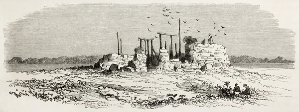 Руины Барре — стоковое фото
