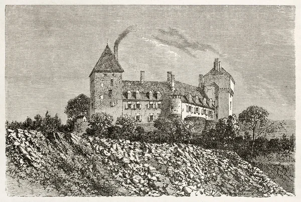 Chateau Epinac — Foto Stock
