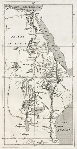 Nile basin — Stock Photo, Image