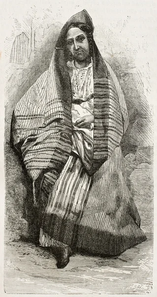 Kobieta chaldejski — Zdjęcie stockowe