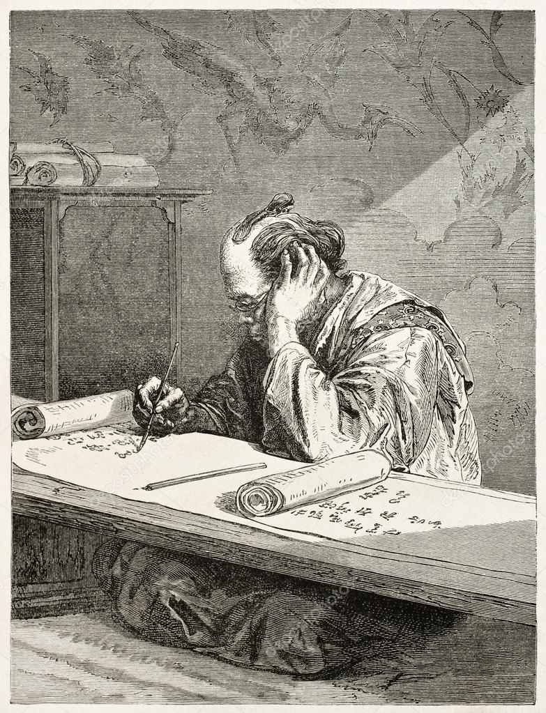 The Old Scribe