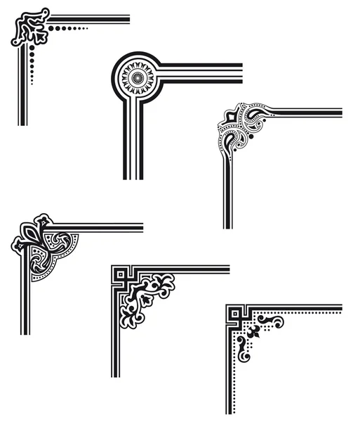 Esquinas — Archivo Imágenes Vectoriales