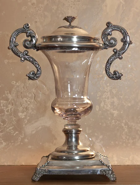 Vecchio vaso di cristallo — Foto Stock