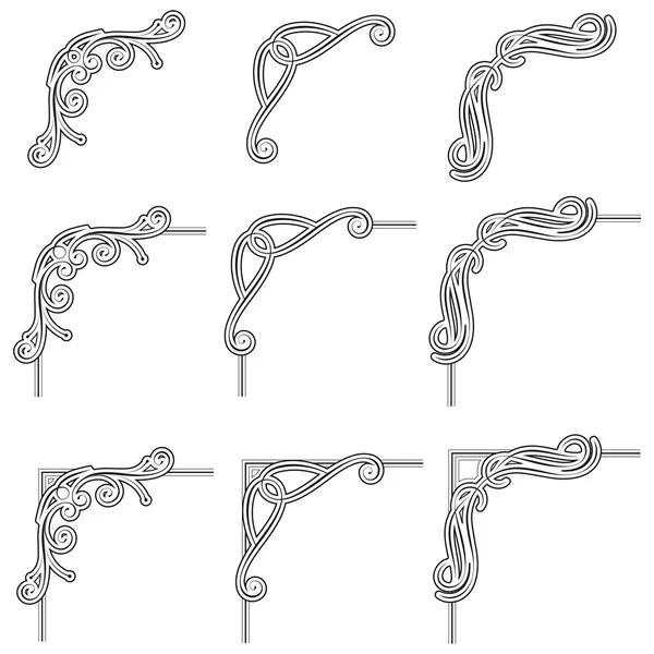 Esquinas — Archivo Imágenes Vectoriales